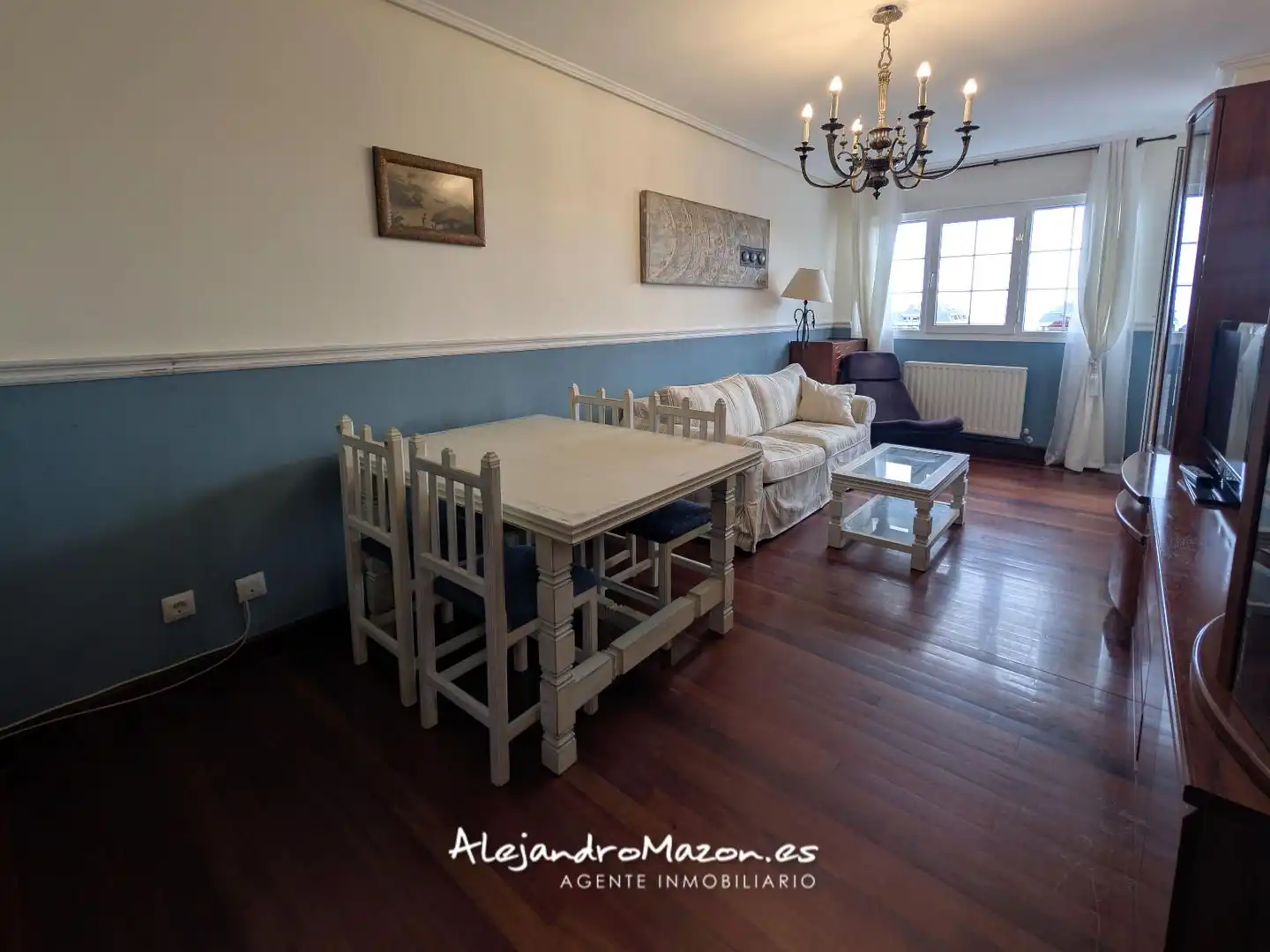 Dining room of Flat for rent in Castro-Urdiales  with Heating, Terrace and Swimming Pool