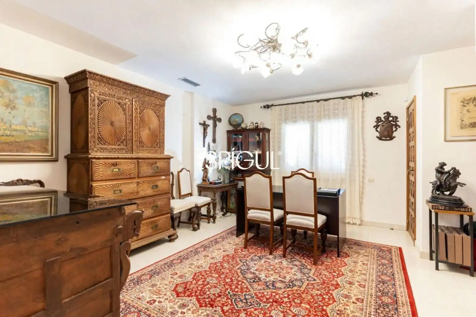 Comedor de Casa o chalet de alquiler en Sant Cugat del Vallès con Aire acondicionado, Calefacción y Jardín privado