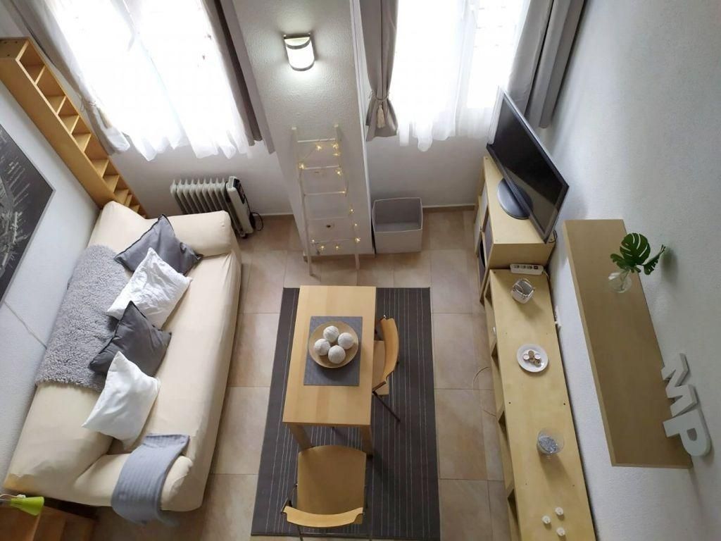 Sala d'estar de Pis en venda en  Cádiz Capital amb Calefacció