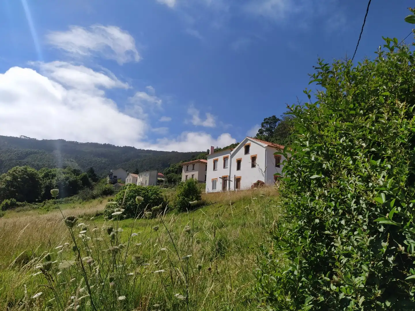 Exterior view of Houses for sale in Cariño  with Private garden, Parquet flooring and Terrace