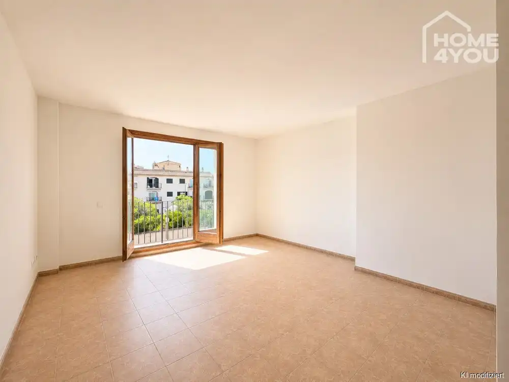 Living room of Flat for sale in Llucmajor  with Air Conditioner, Terrace and Balcony