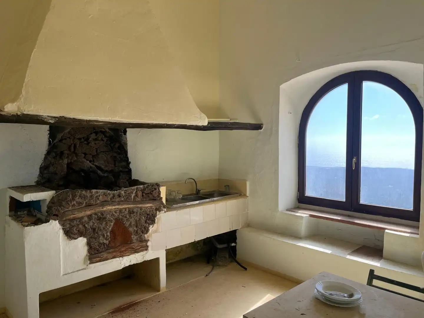 Küche von Country house zum Verkauf in Haría mit Privatgarten und Terrasse