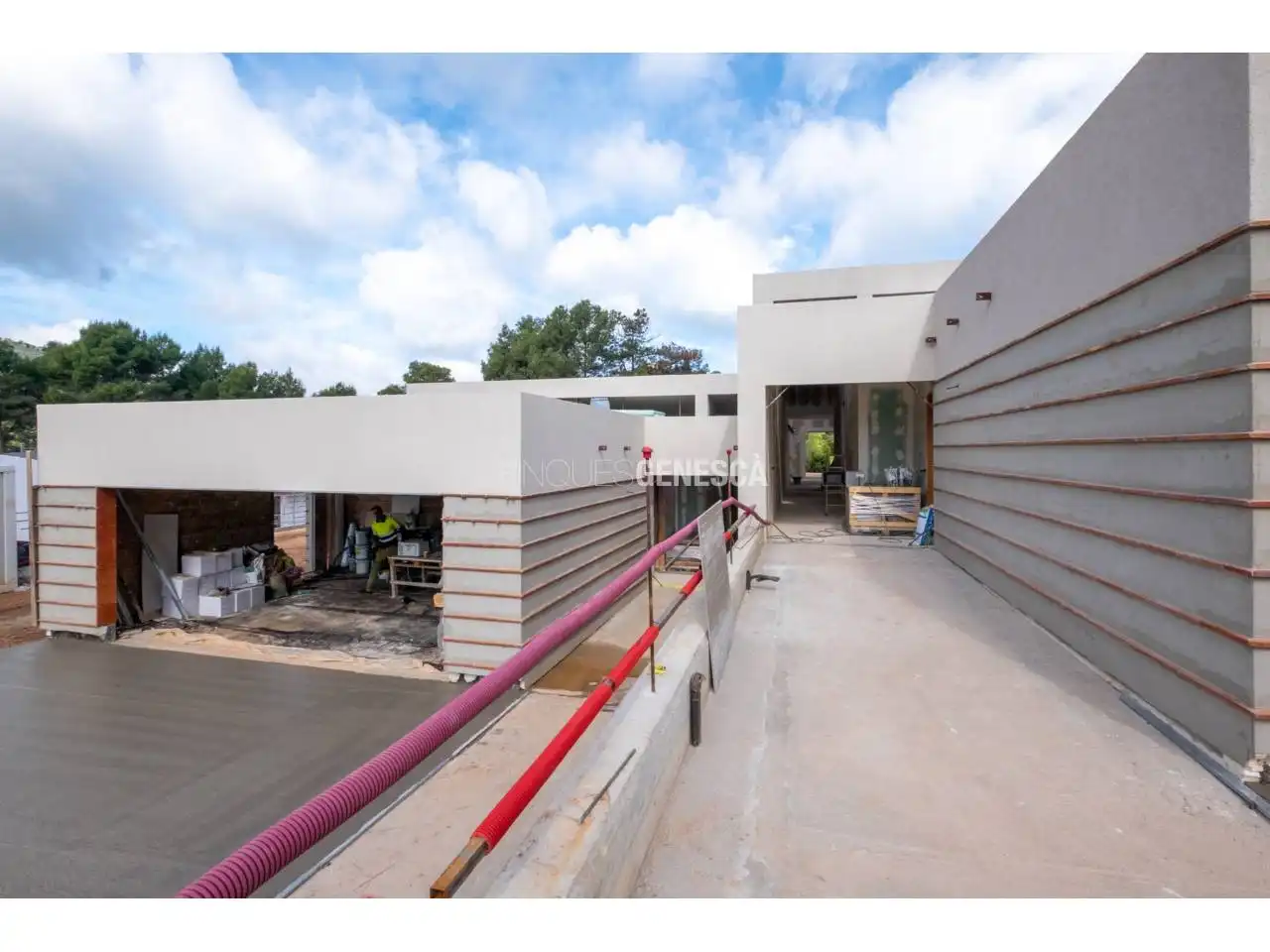 Vista exterior de Casa o xalet en venda en Matadepera amb Aire condicionat, Calefacció i Jardí privat