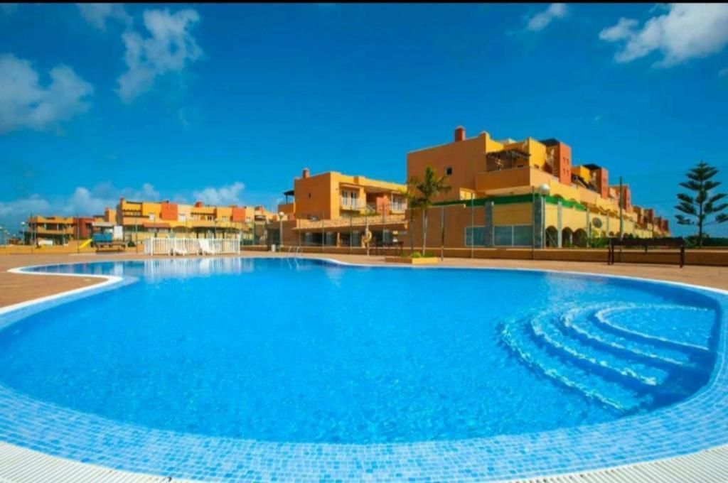 Swimming pool of Flat for sale in La Oliva  with Terrace