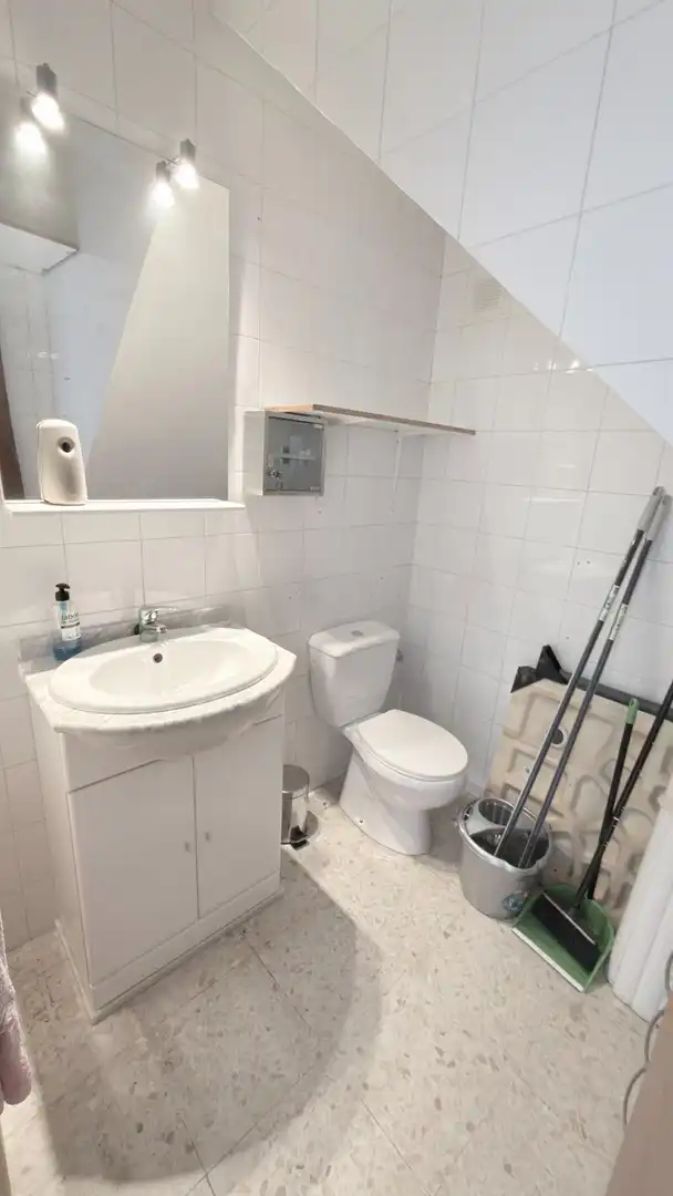 Baño de Casa adosada en venta en Moguer con Terraza
