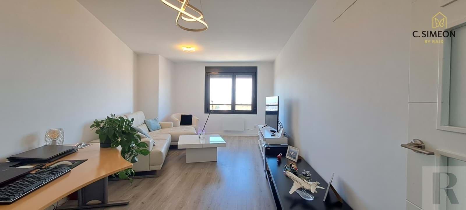 Sala d'estar de Pis en venda en Santo Domingo-Caudilla amb Calefacció, Terrassa i Traster