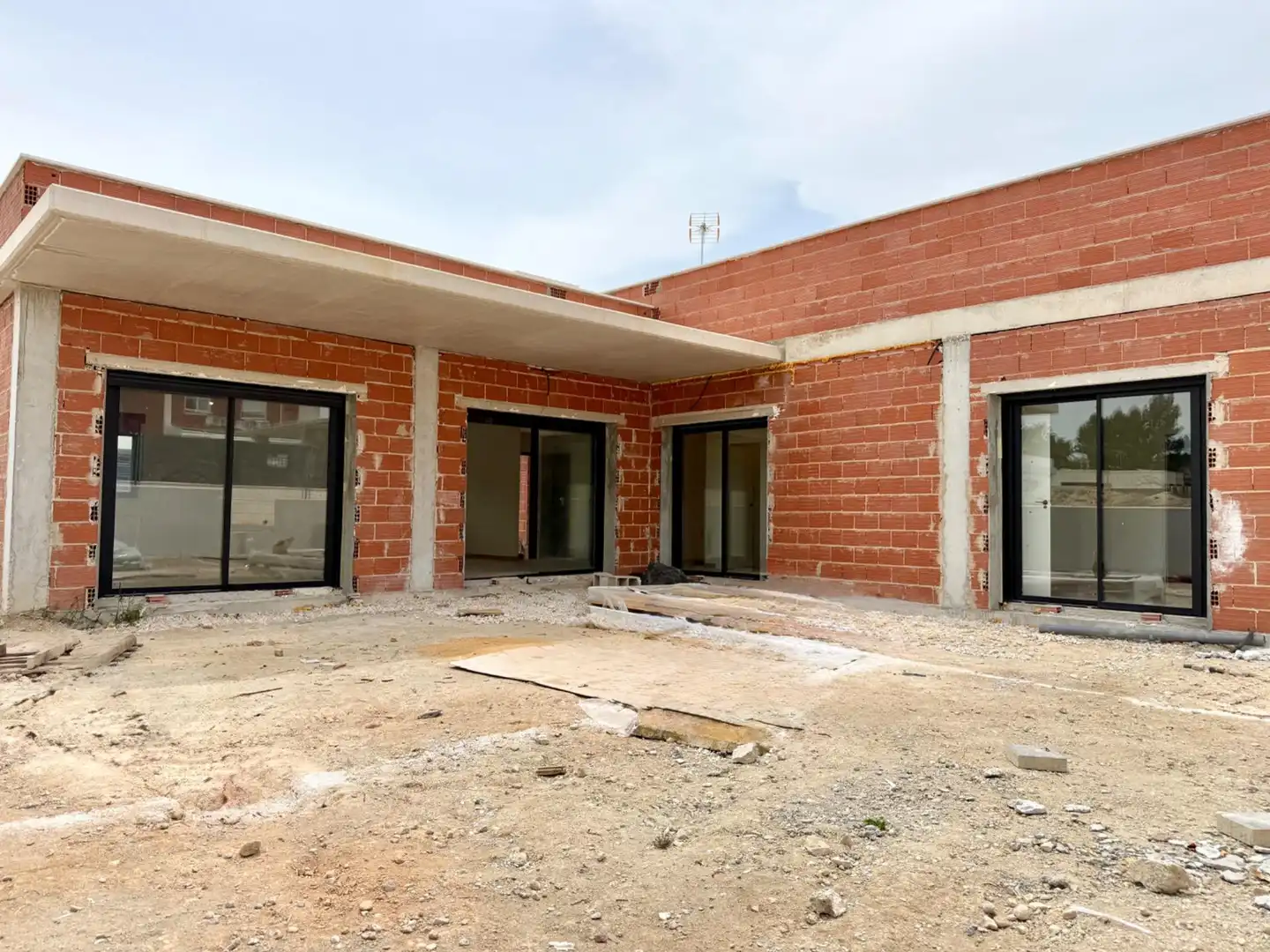 Vista exterior de Casa o xalet en venda en Molina de Segura amb Aire condicionat, Calefacció i Jardí privat