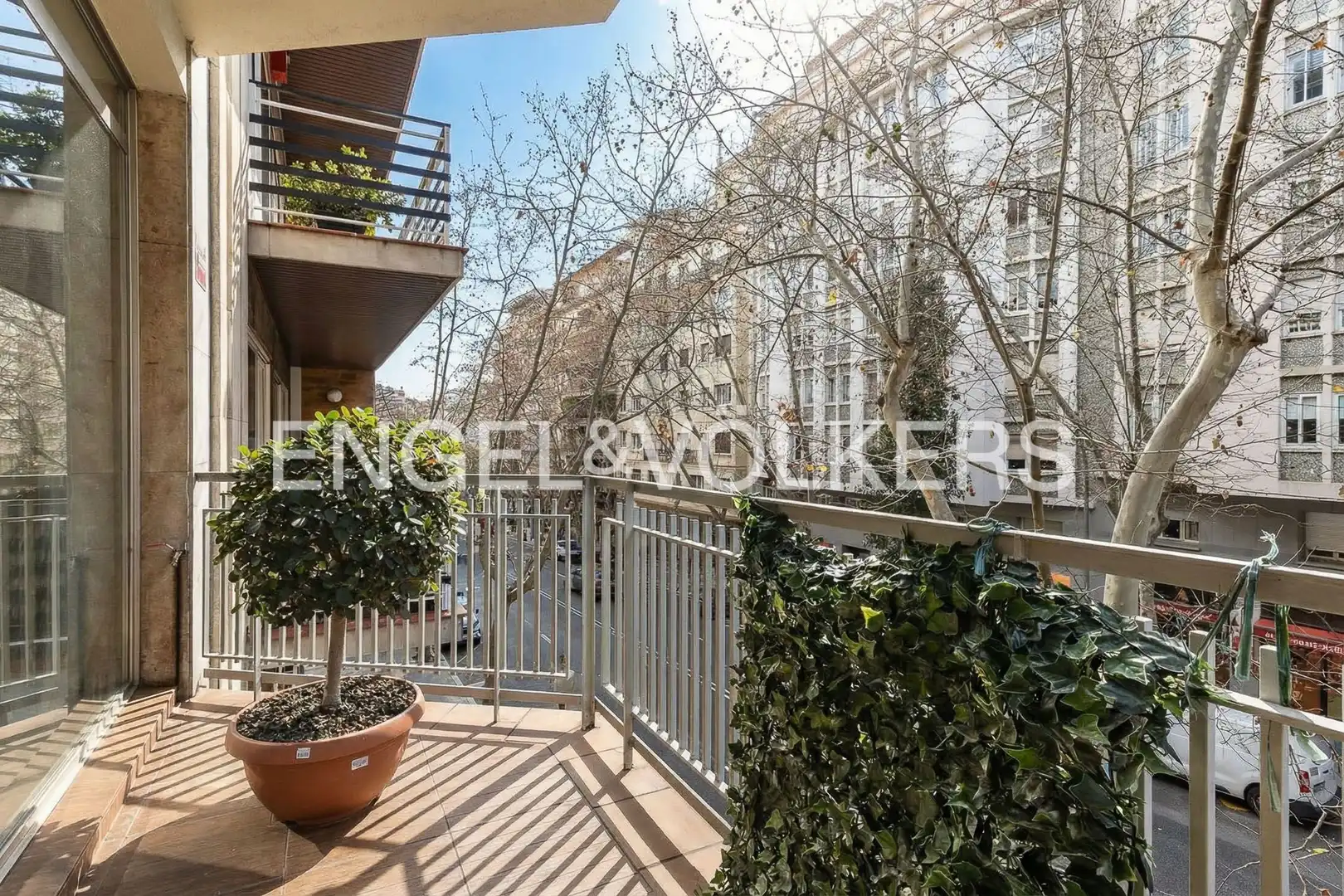 Balcony of Flat for sale in Barcelona  with Air Conditioner, Heating and Parquet flooring