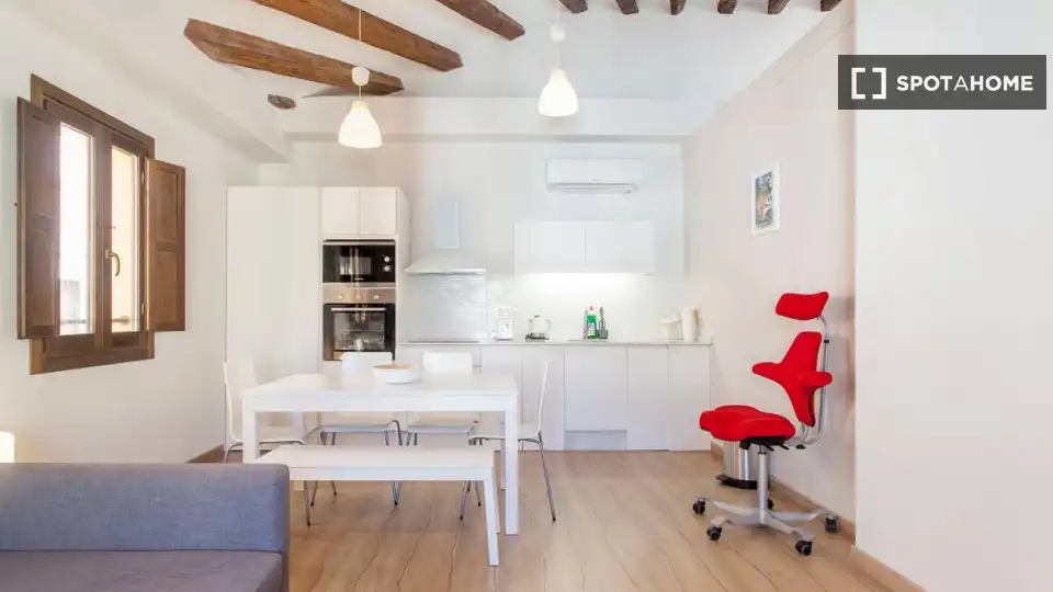 Piso con terraza en alquiler en Ciutat Vella