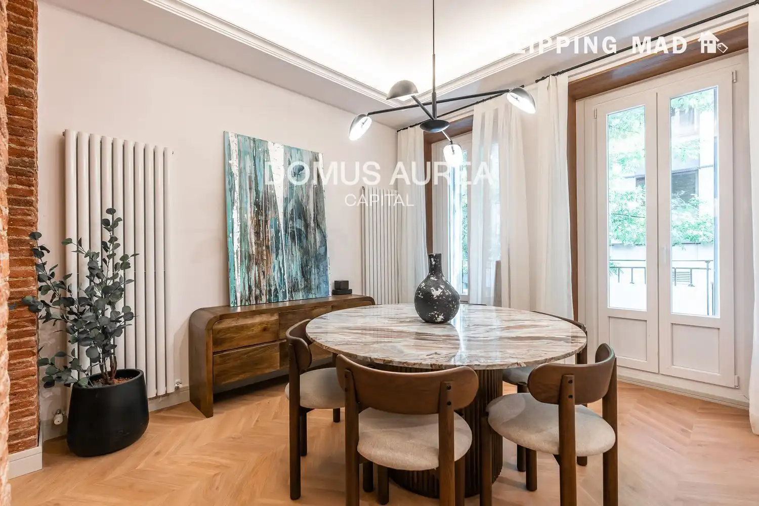 Esszimmer von Wohnung zum Verkauf in Madrid mit Klimaanlage, Heizung und Parkett