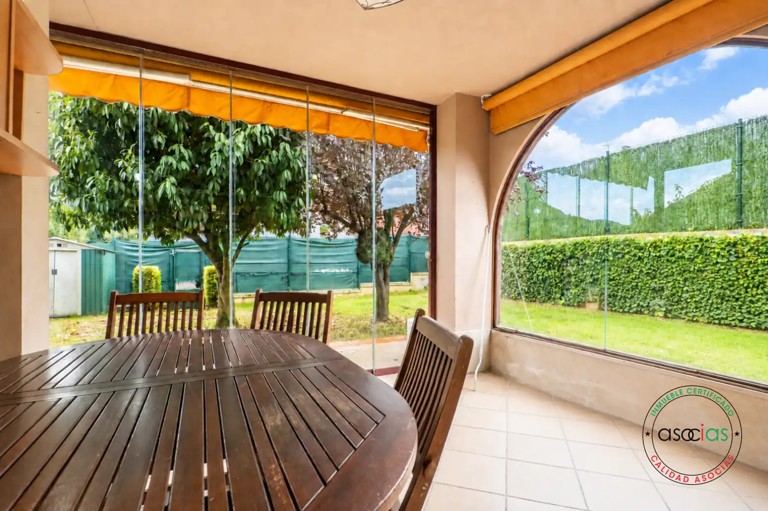 Terrace of Detached homes for sale in Gijón   with Heating, Private garden and Parquet flooring