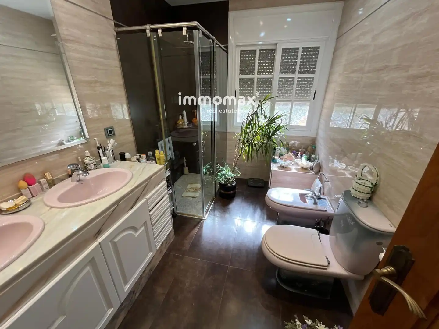 Bathroom of Houses for sale in Santa Coloma de Cervelló  with Heating, Terrace and Storage room
