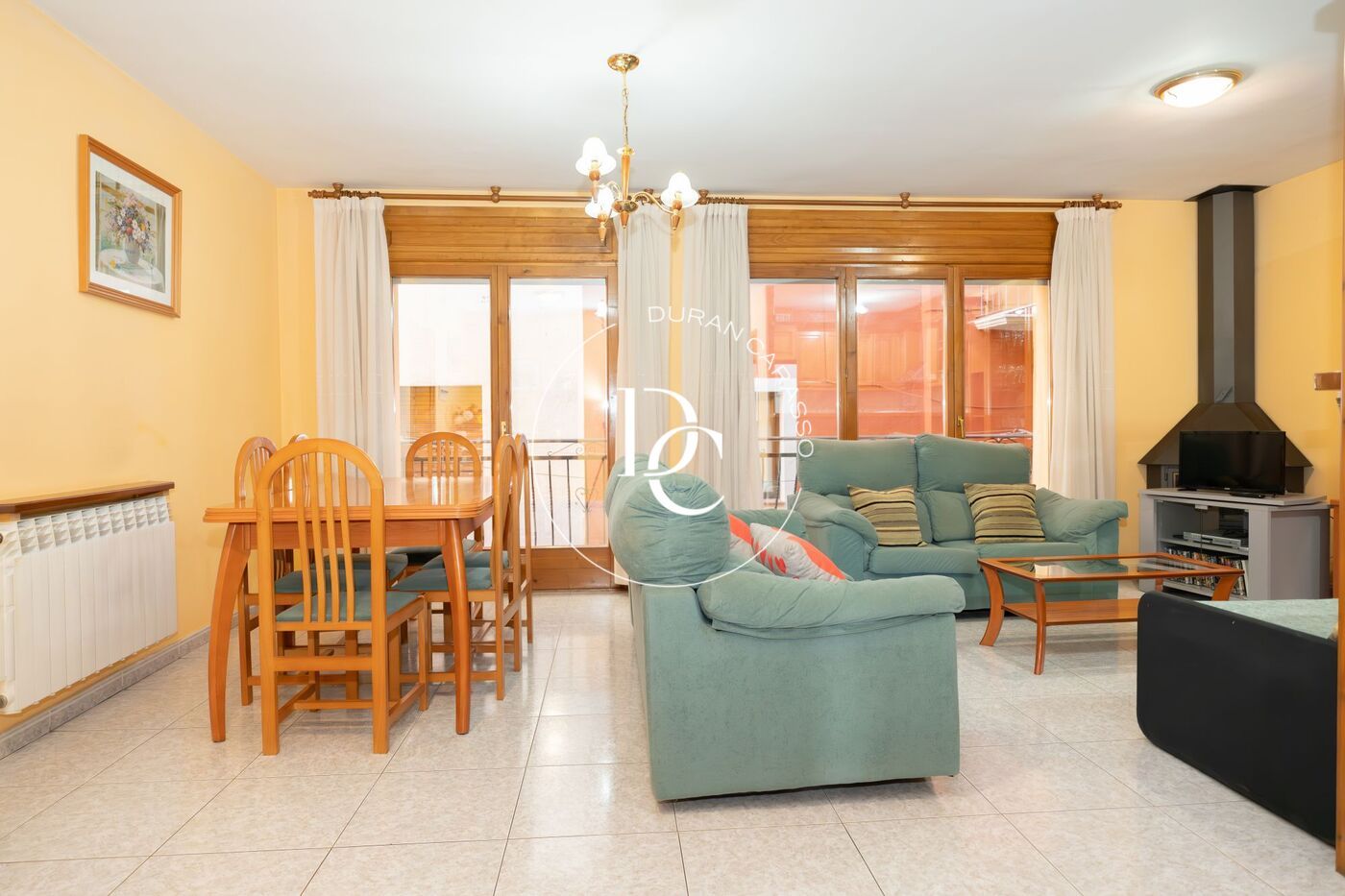 Living room of Flat for sale in Puigcerdà  with Heating and Balcony