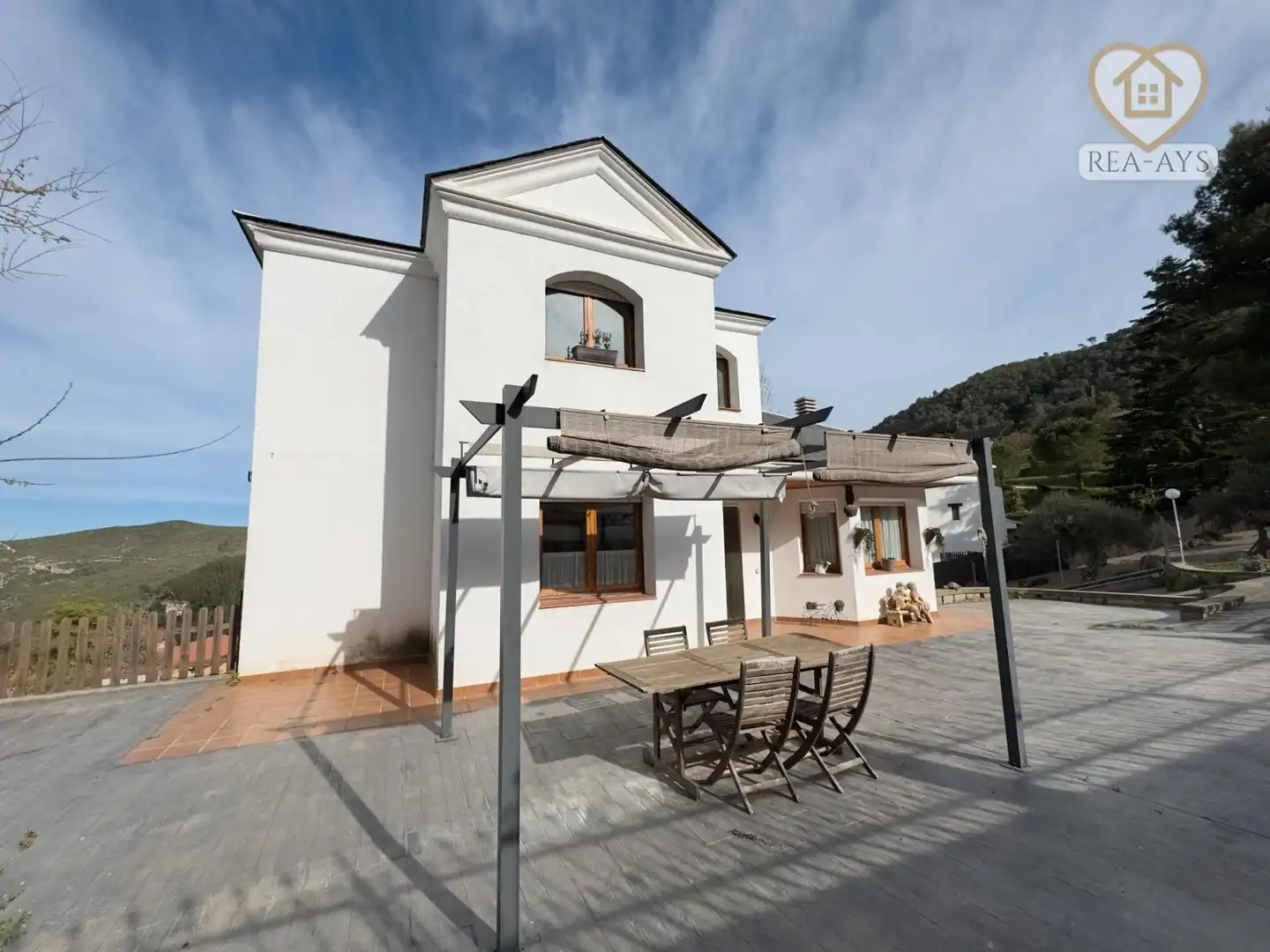 Vista exterior de Casa o chalet en venta en Vallirana con Calefacción, Jardín privado y Terraza