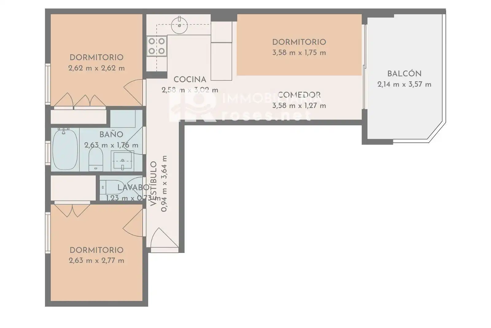 Appartement avec ascenseur à vendre à Merce Rodoreda, imagen 20
