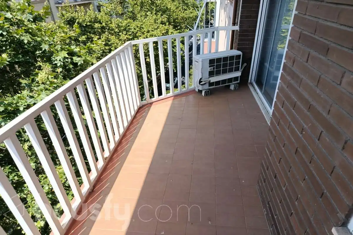 Terraza de Piso de alquiler en Barcelona con Aire acondicionado, Calefacción y Terraza