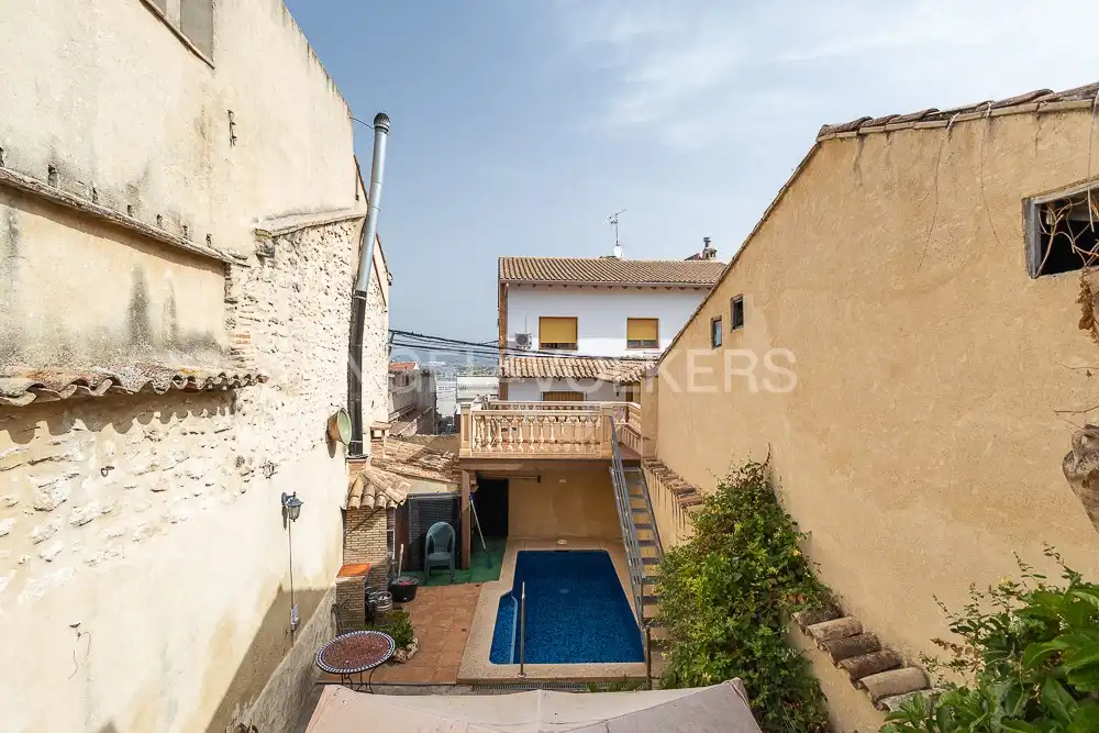 Vista exterior de Casa o chalet en venta en El Palomar con Aire acondicionado, Calefacción y Terraza