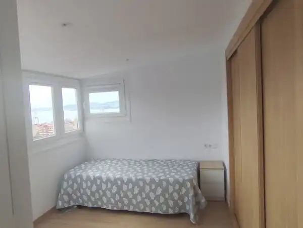 Bedroom of Flat for sale in Vigo   with Heating, Storage room and Furnished