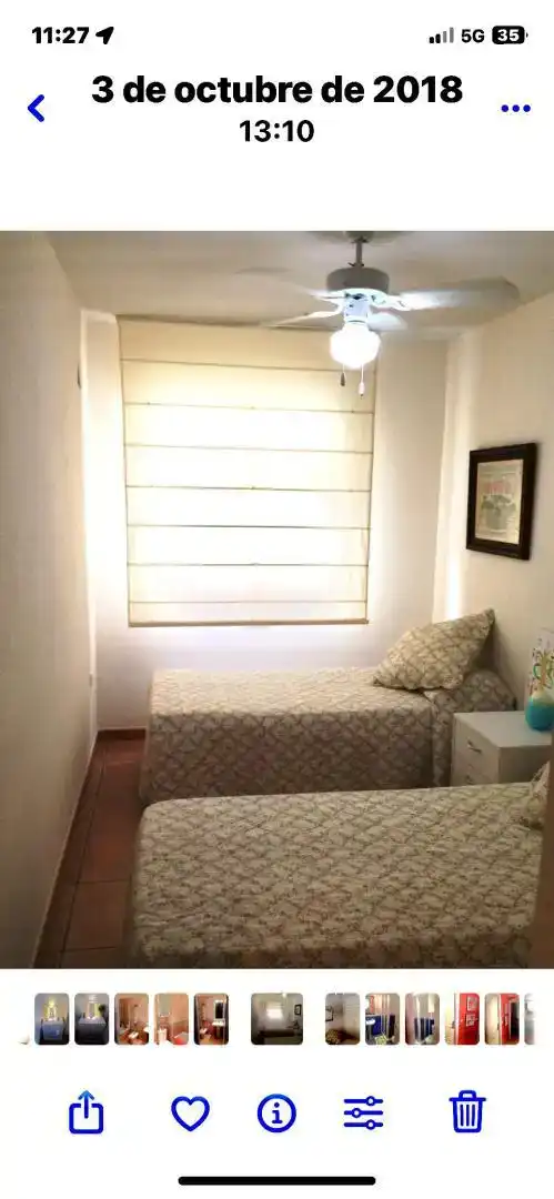 Bedroom of Flat for rent in Torrox  with Private garden, Swimming Pool and Furnished