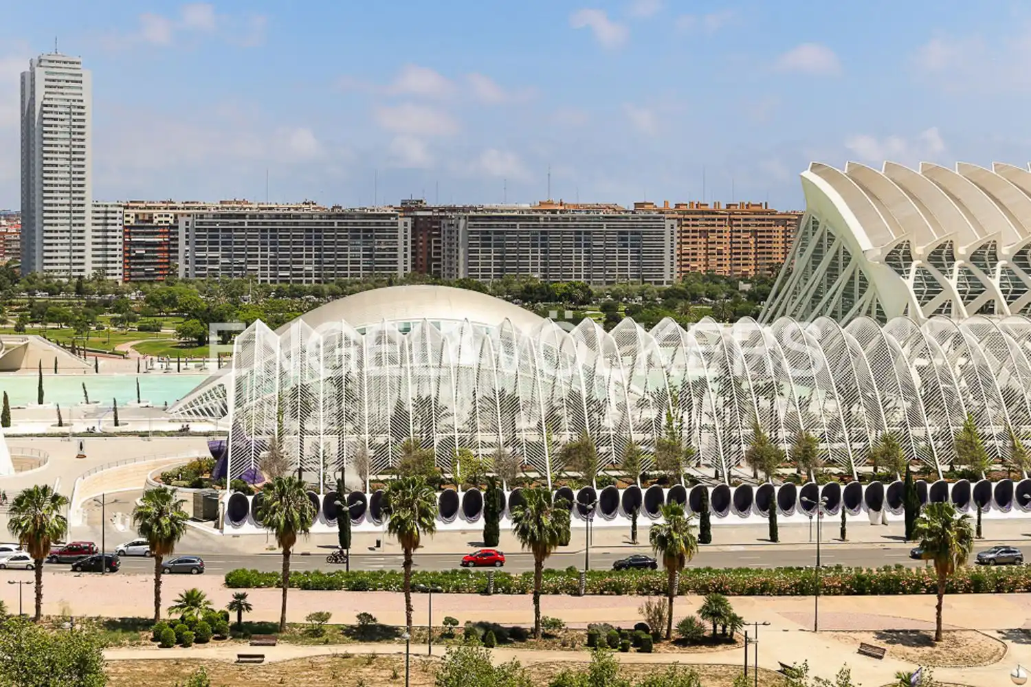 Außenansicht von Wohnung zum Verkauf in Valencia mit Klimaanlage, Heizung und Terrasse