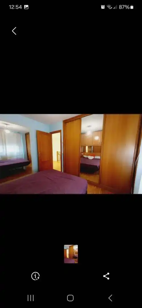 Habitación de Casa adosada en venta en Morentin con Jardín privado, Parquet y Amueblado