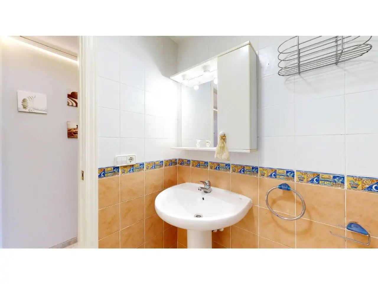 Bathroom of Flat for sale in Cullera  with Air Conditioner, Private garden and Terrace