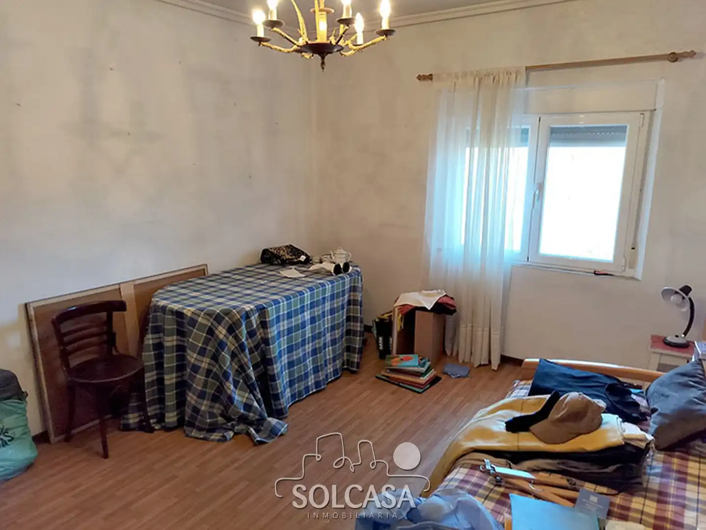 Schlafzimmer von Wohnung zum Verkauf in Valladolid mit Heizung, Möbliert und Balkon