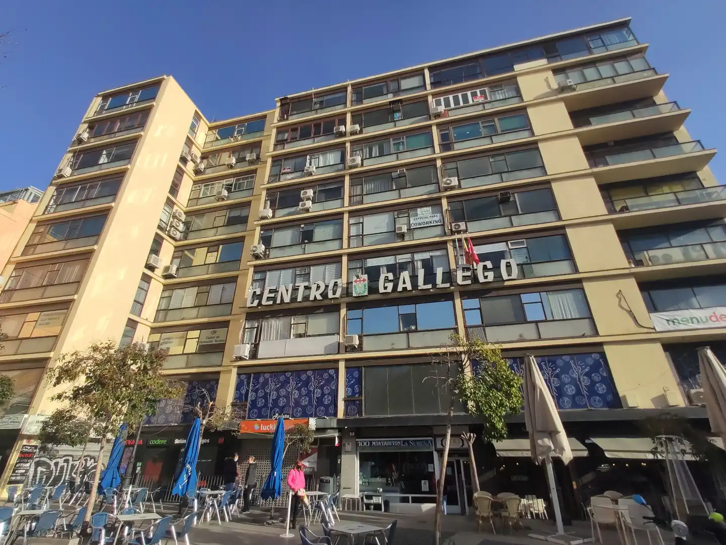 Vista exterior de Oficina de alquiler en Madrid con Aire acondicionado, Calefacción y Amueblado
