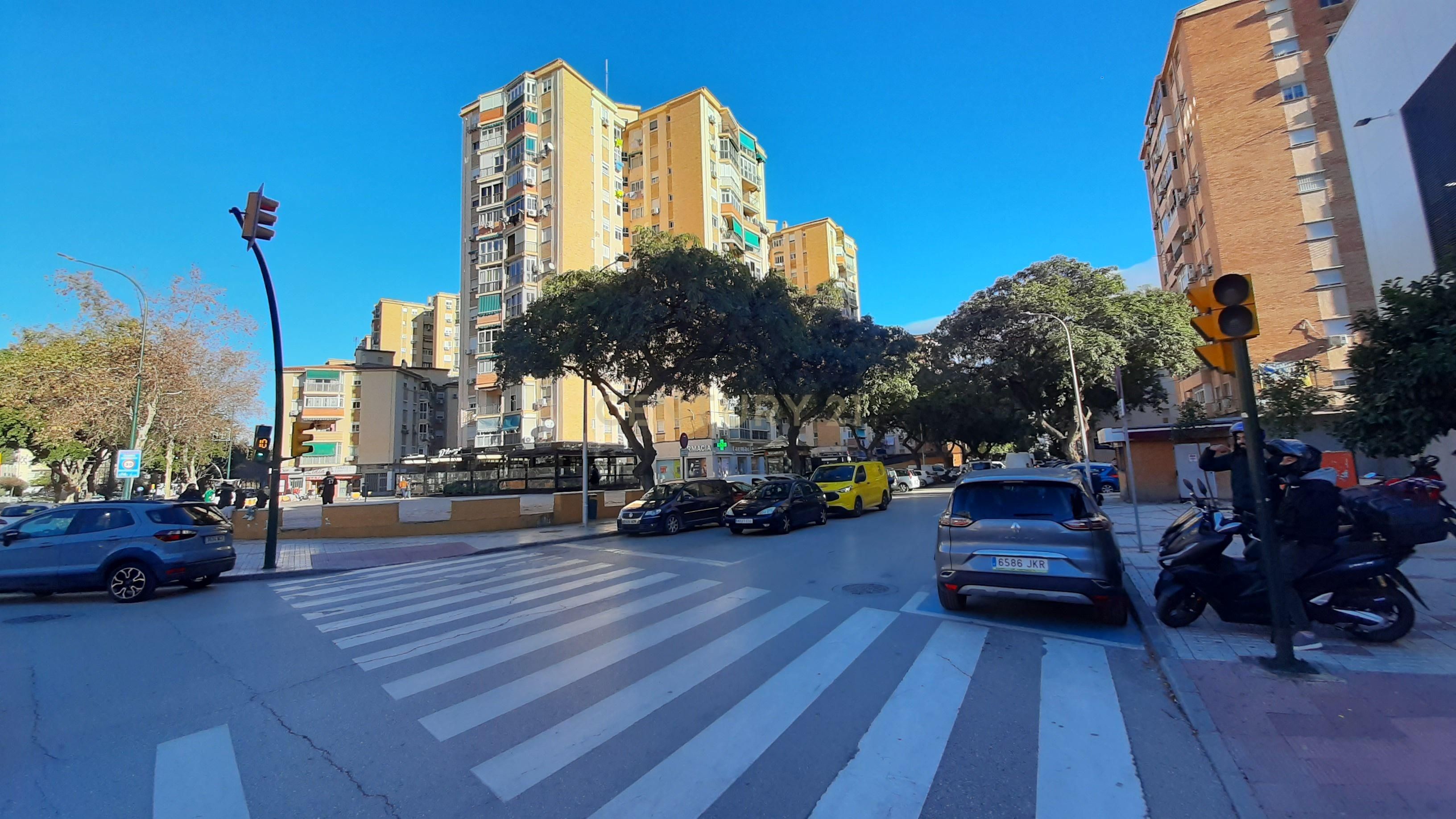 Exterior view of Flat for sale in Málaga Capital  with Air Conditioner and Alarm