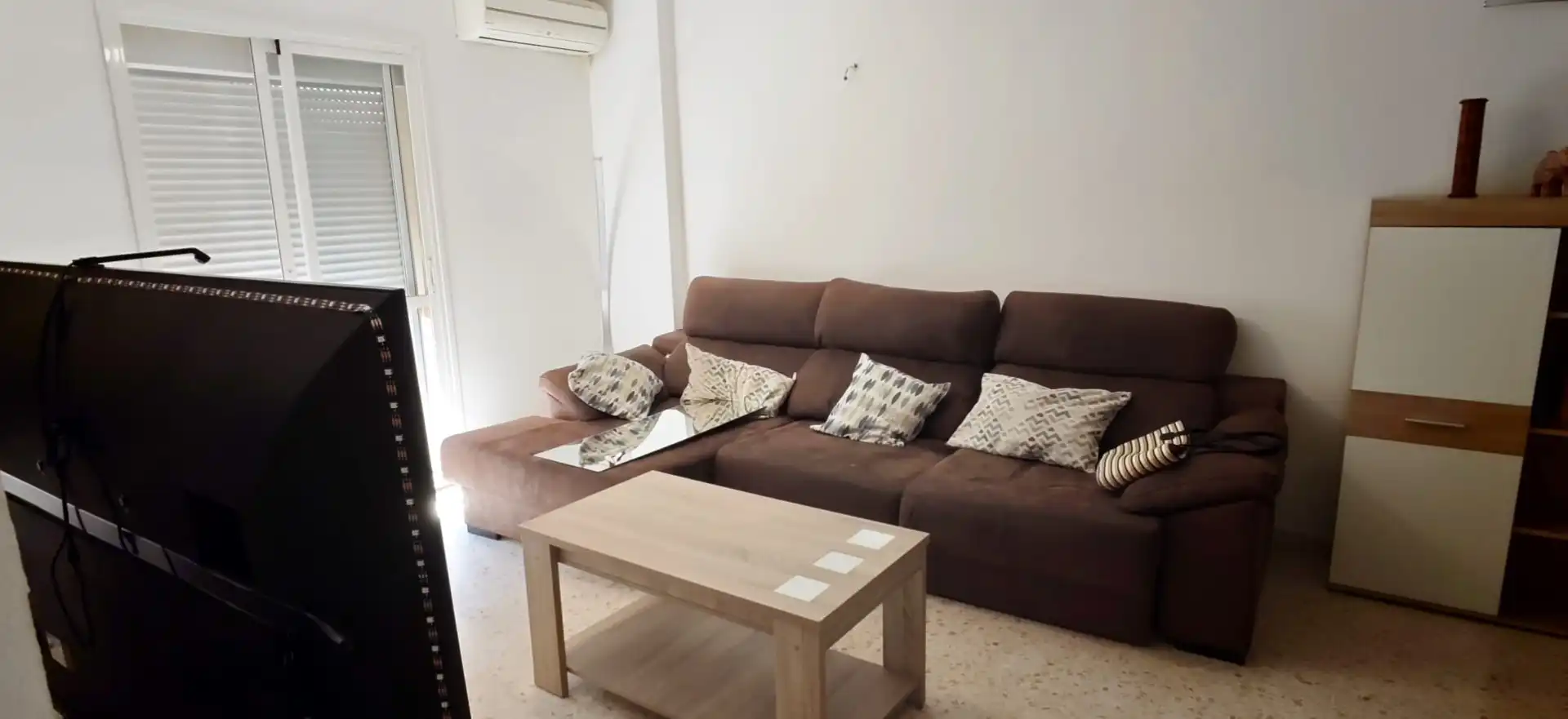 Living room of Flat for rent in Alhaurín de la Torre  with Air Conditioner, Heating and Furnished