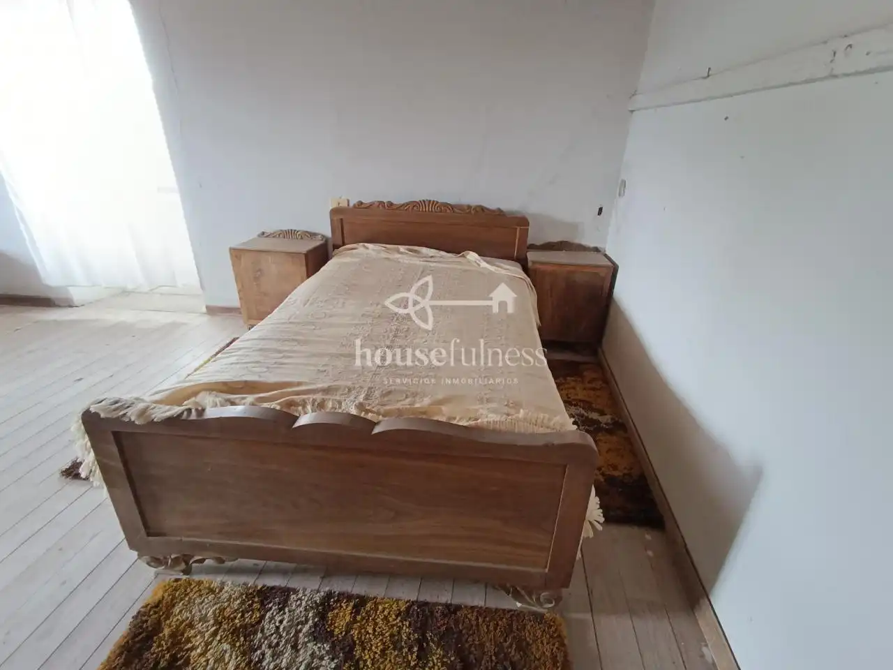 Habitación de Finca rústica en venta en Friol con Calefacción, Jardín privado y Terraza