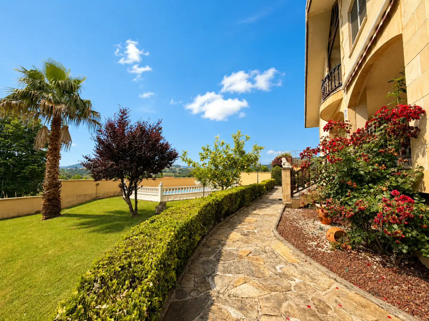 Garten von Haus oder Chalet zum Verkauf in Piélagos mit Heizung, Privatgarten und Terrasse