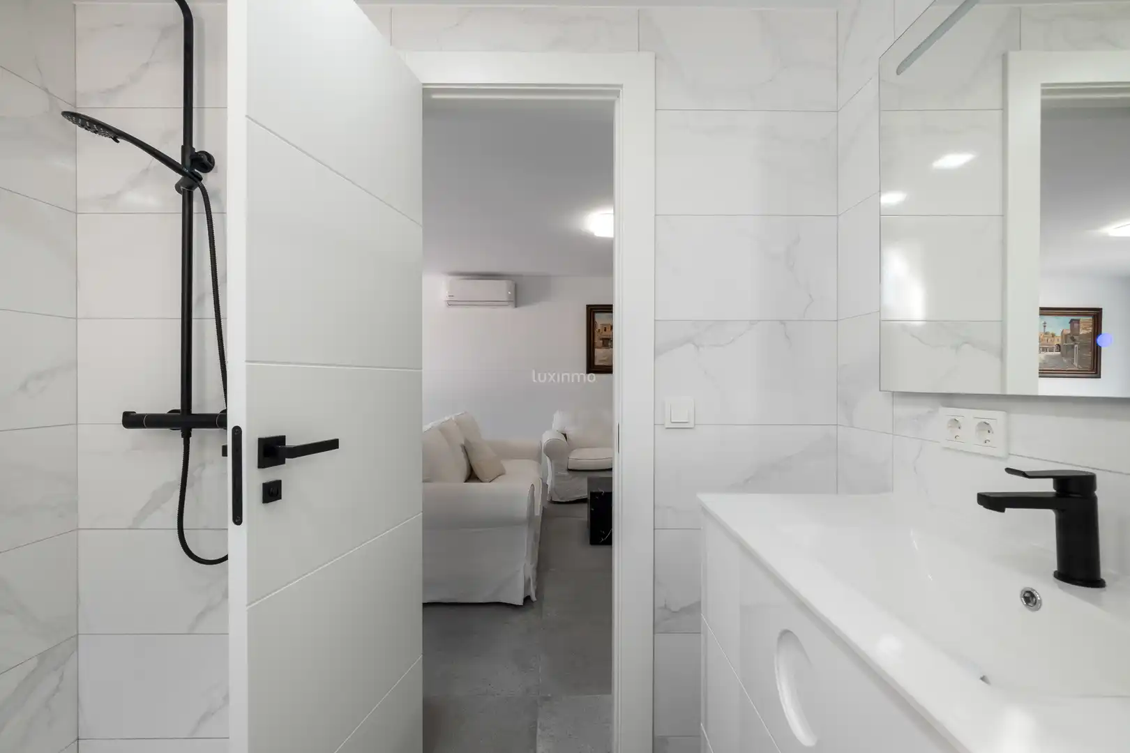 Baño de Casa o chalet en venta en La Nucia con Aire acondicionado, Calefacción y Terraza