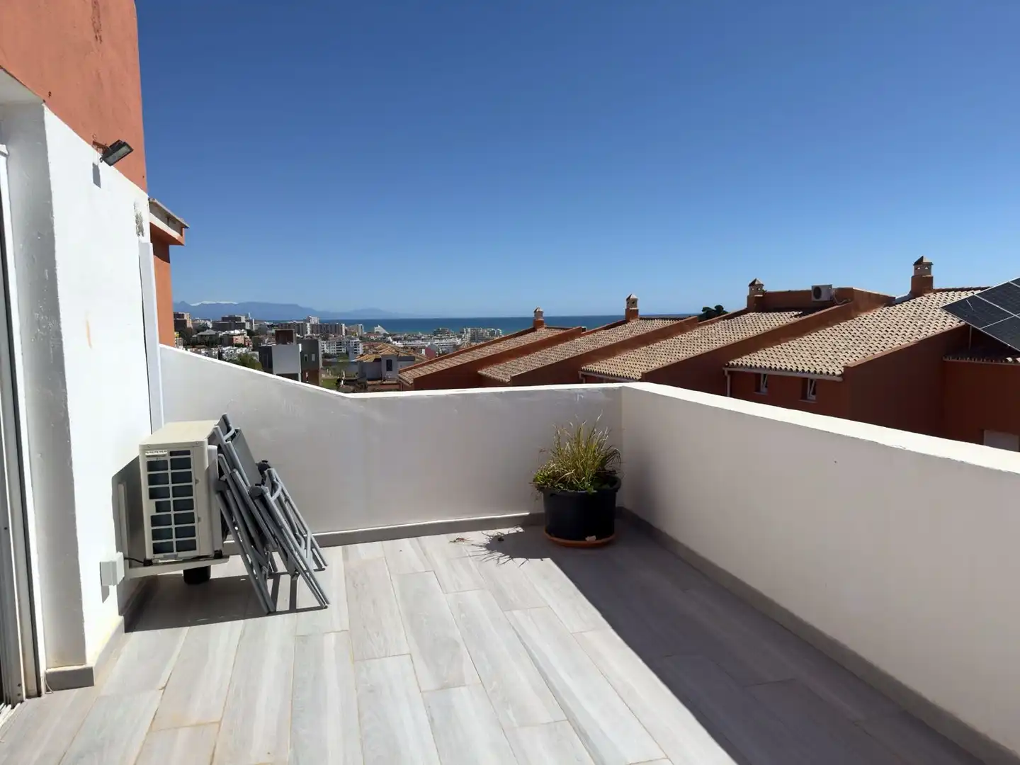Terrace of Detached homes for sale in Benalmádena  with Air Conditioner, Heating and Private garden