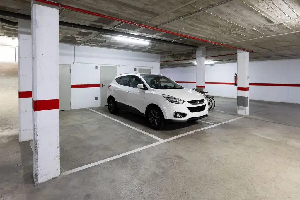 Parking of Apartments for sale in Mataró  with Air Conditioner, Heating and Parquet flooring