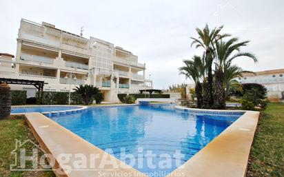 Exterior view of Flat for sale in Oliva  with Air Conditioner, Heating and Private garden