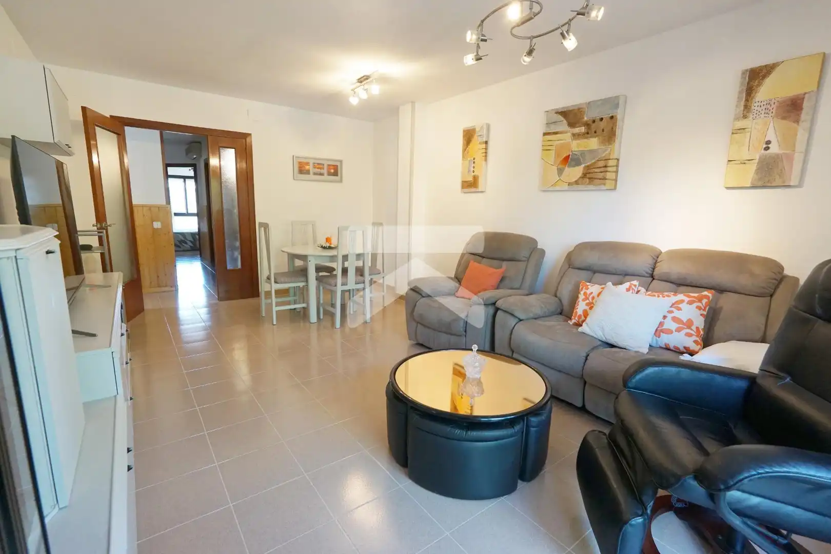 Sala de estar de Piso en venta en Tarragona con Aire acondicionado, Calefacción y Balcón