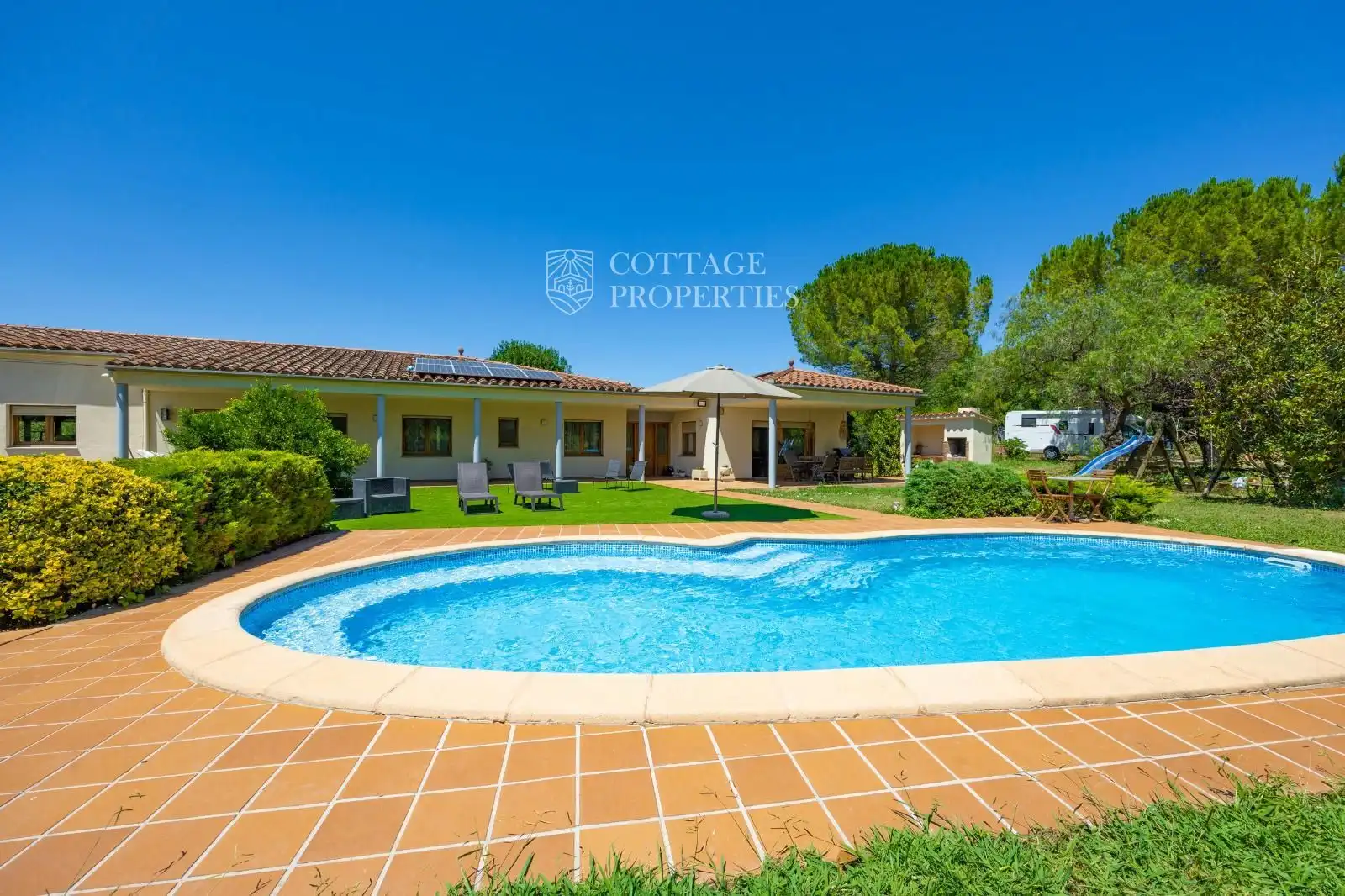 Vista exterior de Finca rústica en venta en Vilademuls con Aire acondicionado, Calefacción y Piscina