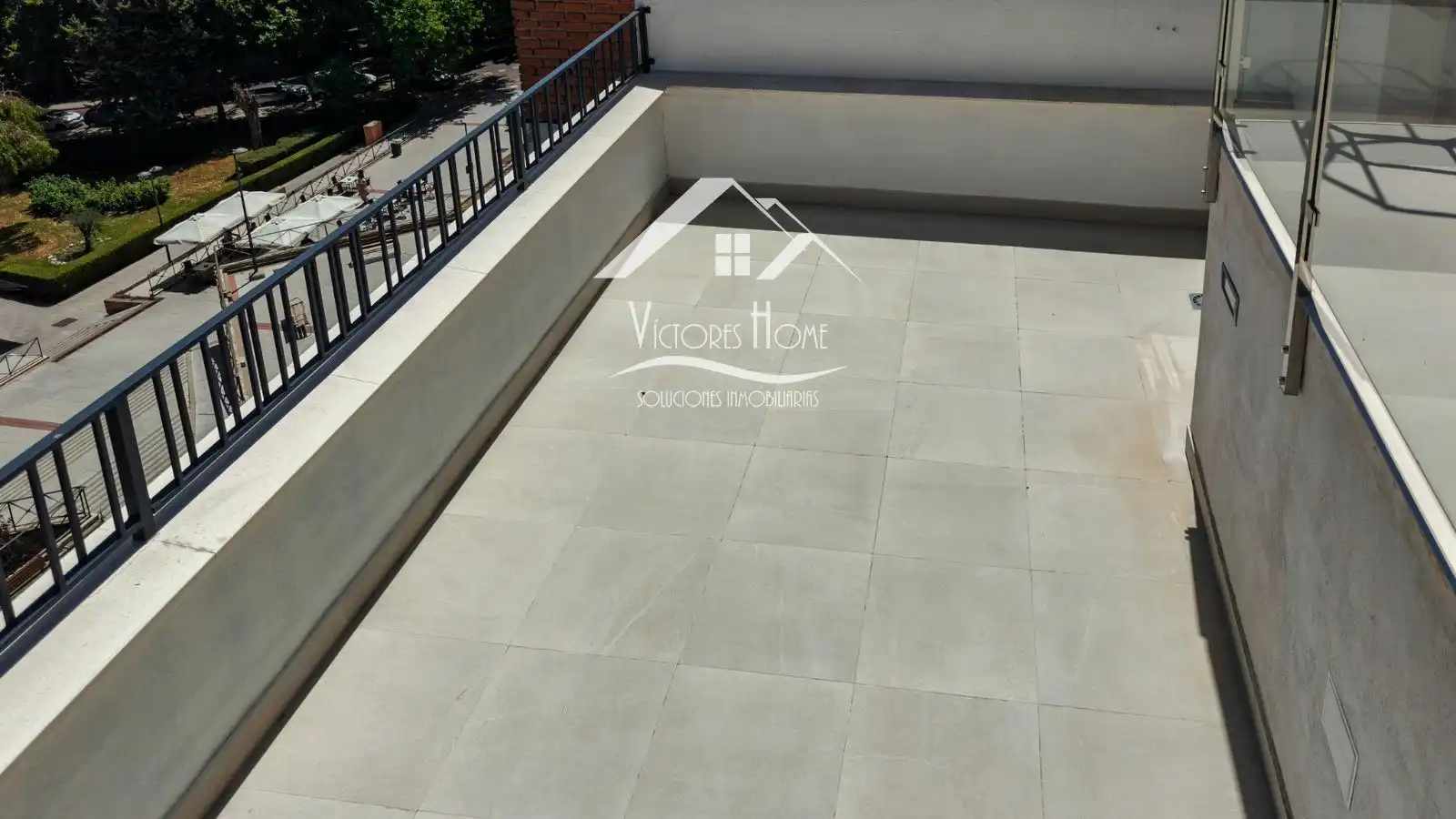 Terrasse von Wohnung zur Miete in Alcorcón mit Klimaanlage, Heizung und Schwimmbad