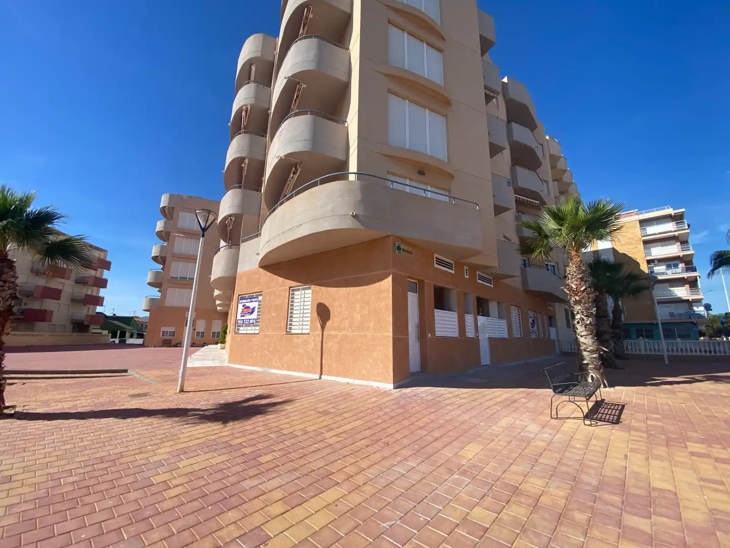 Vista exterior de Apartament en venda en Mazarrón amb Aire condicionat, Calefacció i Terrassa