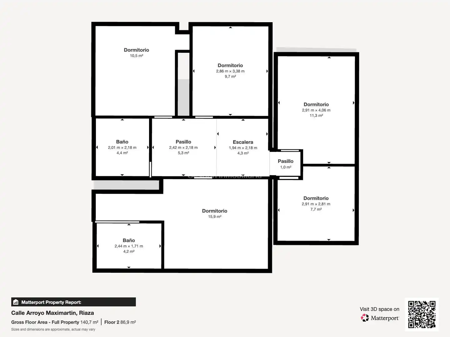 Casa adosada en venta en Riaza con Calefacción y Jardín privado