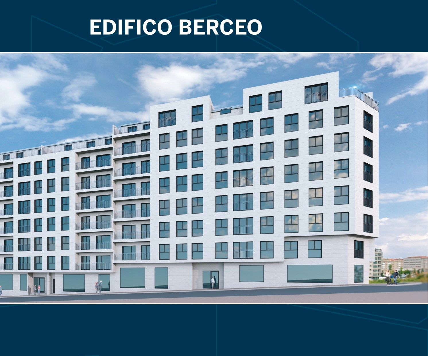 Exterior view of Flat for sale in Pontevedra Capital   with Heating, Parquet flooring and Storage room