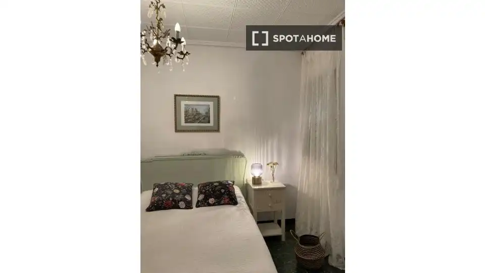 Bedroom of Flat for rent in Almussafes  with Air Conditioner, Heating and Furnished