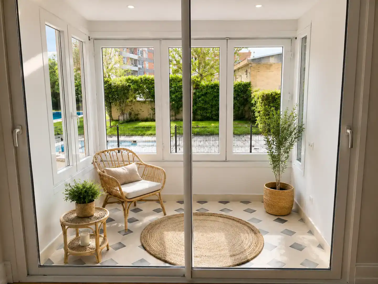 Terrassa de Pis en venda en Sevilla amb Aire condicionat, Jardí privat i Parquet