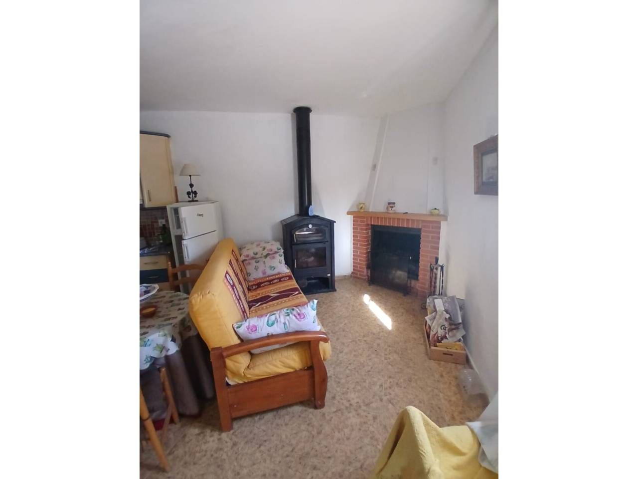 Sala d'estar de Casa o xalet de lloguer en Abrucena amb Aire condicionat, Calefacció i Jardí privat