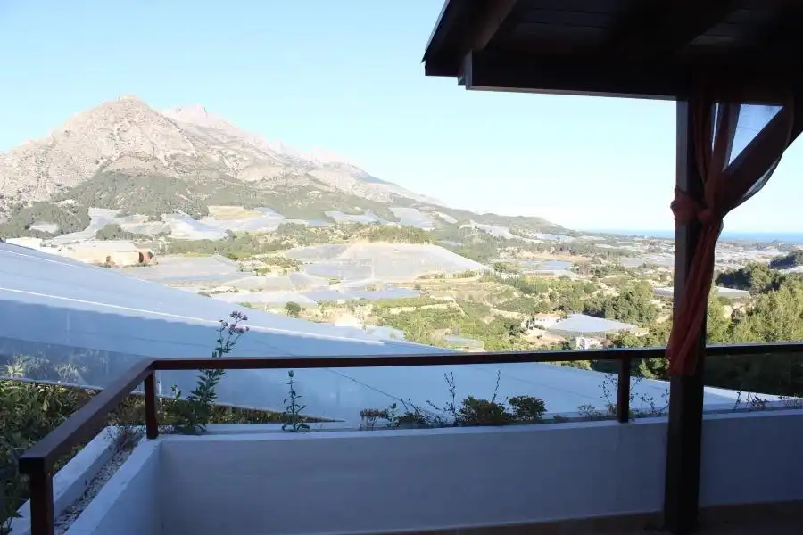 Terrace of Houses for rent in Callosa d'en Sarrià  with Air Conditioner, Heating and Private garden