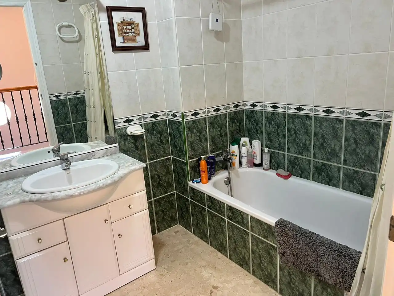 Baño de Casa o chalet en venta en Beniarjó con Aire acondicionado, Jardín privado y Terraza