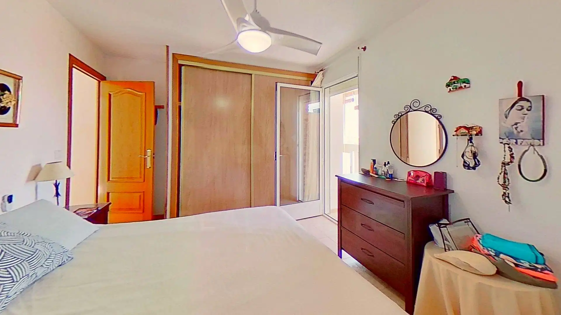 Bedroom of Flat for sale in El Campello  with Heating, Terrace and Swimming Pool