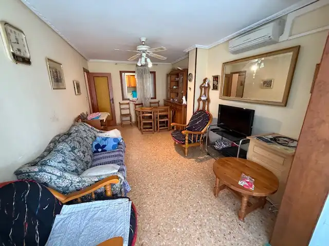 Sala de estar de Apartamento en venta en Cullera con Terraza