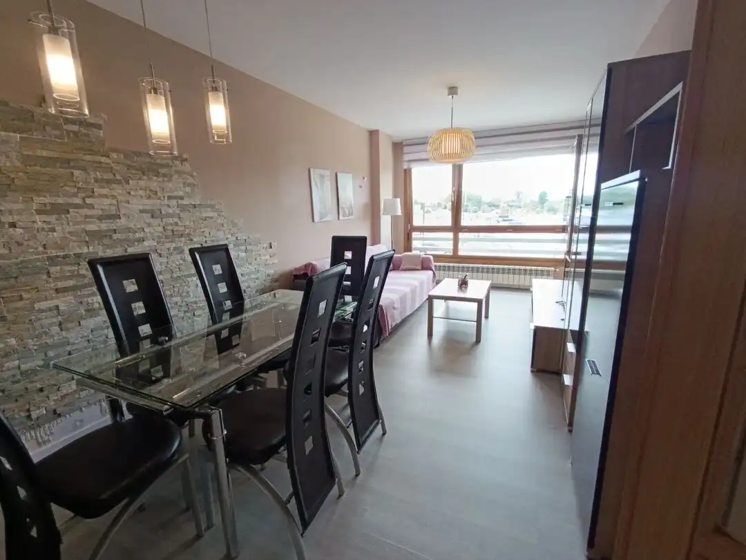 Esszimmer von Wohnung zur Miete in Gijón  mit Heizung und Balkon